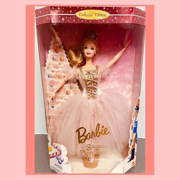 VINTAGE SUGAR PLUM FAIRY BARBIE 1996 COLLECTORS EDITION - Picture 3 of 5